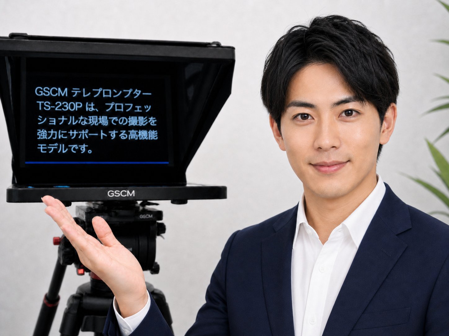 プロンプター使用